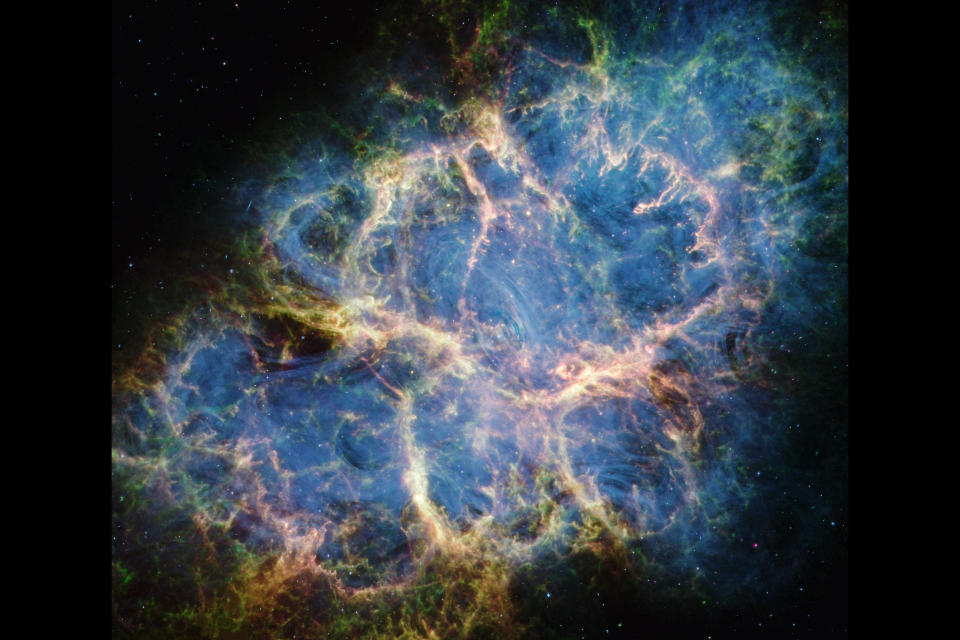 New Crab Nebula symbol captured via James Webb House Telescope provides distinctive glimpse at 'bizarre' historical construction