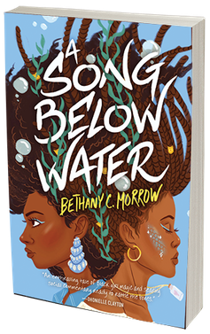 The cover art for the book 'A Song Below Water'.