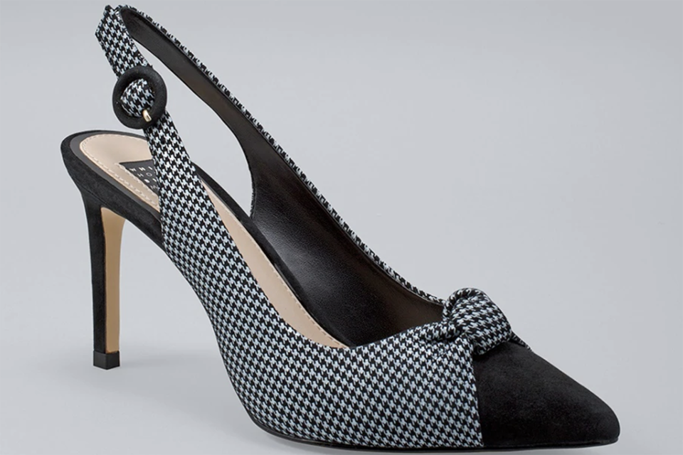 White house black market, houndstooth, shoes