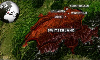 Two Trains Collide In Northern Switzerland