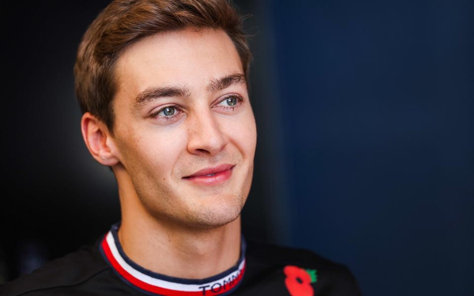 George Russell of Mercedes and Great Britain during previews ahead of the F1 Grand Prix of Brazil at Autodromo Jose Carlos Pace on November 10, 2022 in Sao Paulo, Brazil. - Peter J Fox/Getty Images