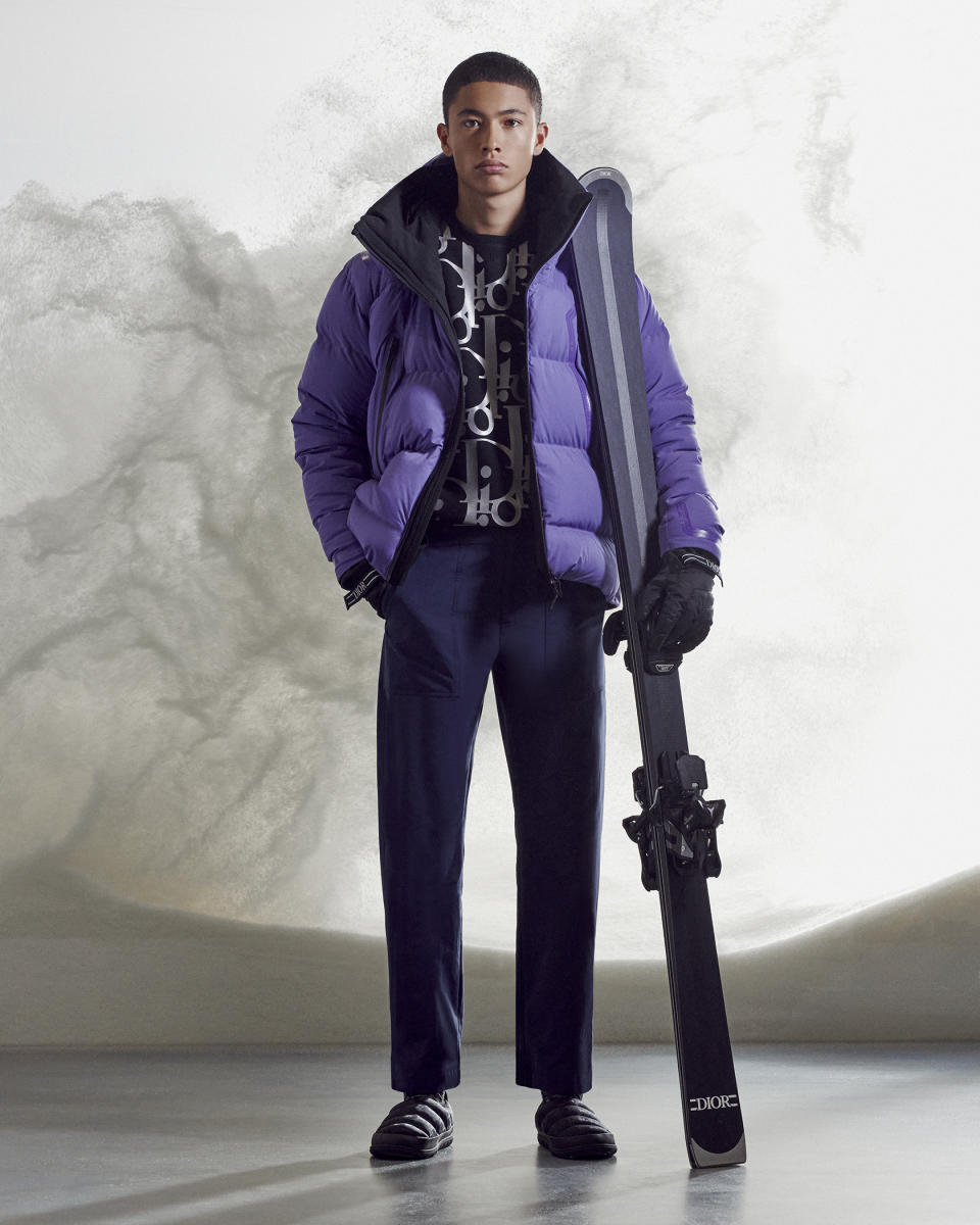 A look from the Dior men’s ski capsule collection. - Credit: Courtesy of Dior