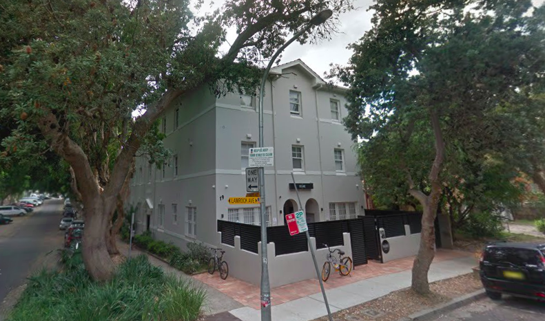 The Village backpackers in Bondi where the camera was allegedly concealed. Source: Google Maps