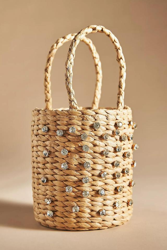  Freie Liebe Small Straw Purses Beach Woven Tote Bags for Women  Summer Rattan Crossbody Bags Top Handle Handbags : Clothing, Shoes & Jewelry