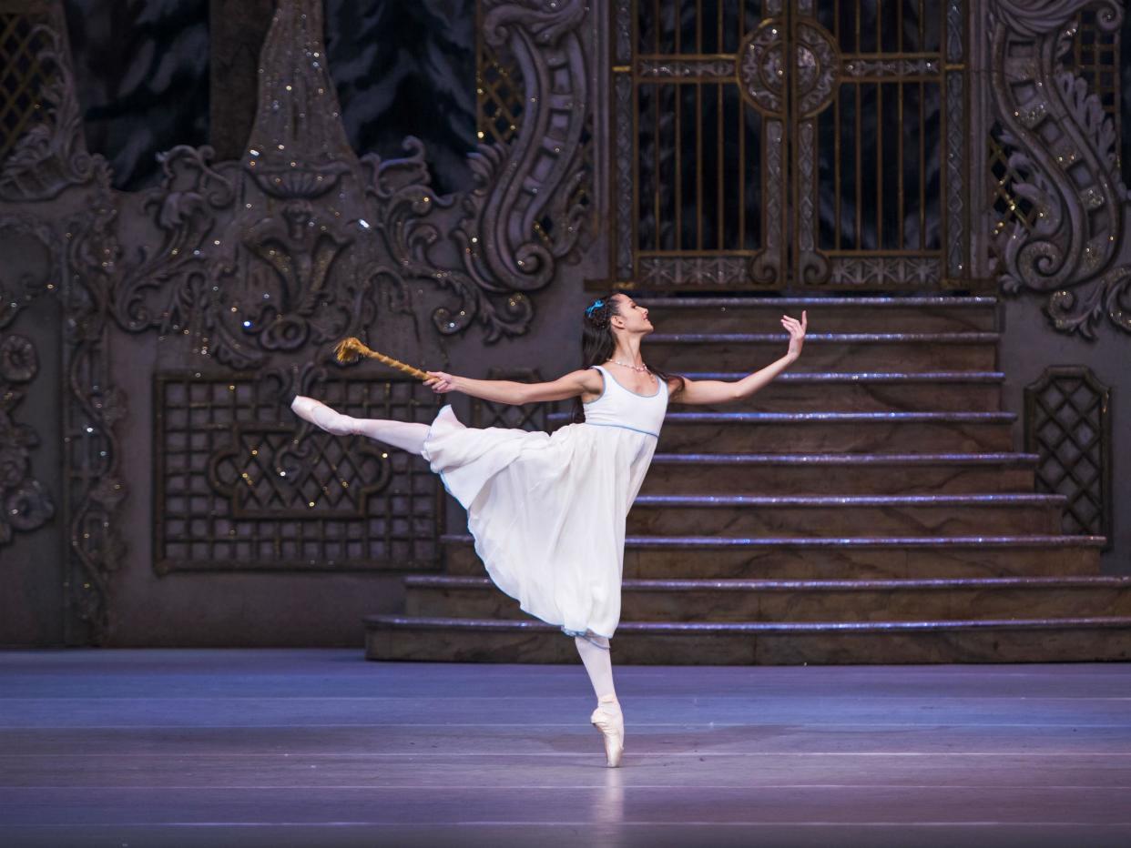 Francesca Haywood as Clara in 'The Nutcracker' at the Royal Opera House: ROH