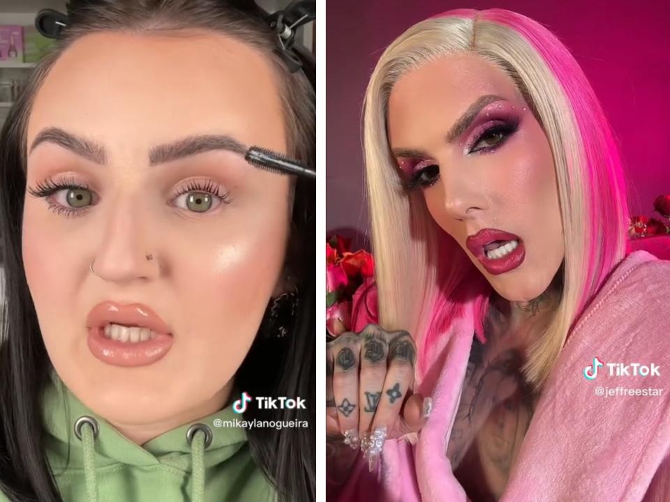 James Charles, Mikayla Nogueira, Jeffree Star