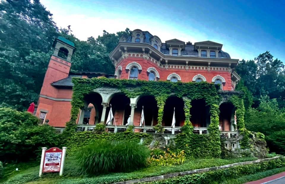 You can visit the lounge or stay the night at The Harry Packer Mansion in Jim Thorpe. The sprawling estate served as the model for Disney World's Haunted Mansion attraction.