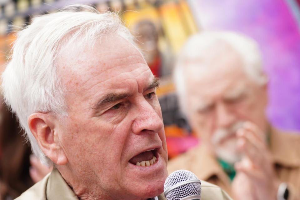 The National: John McDonnell, who was shadow chancellor for five years, said Westminster should not block a