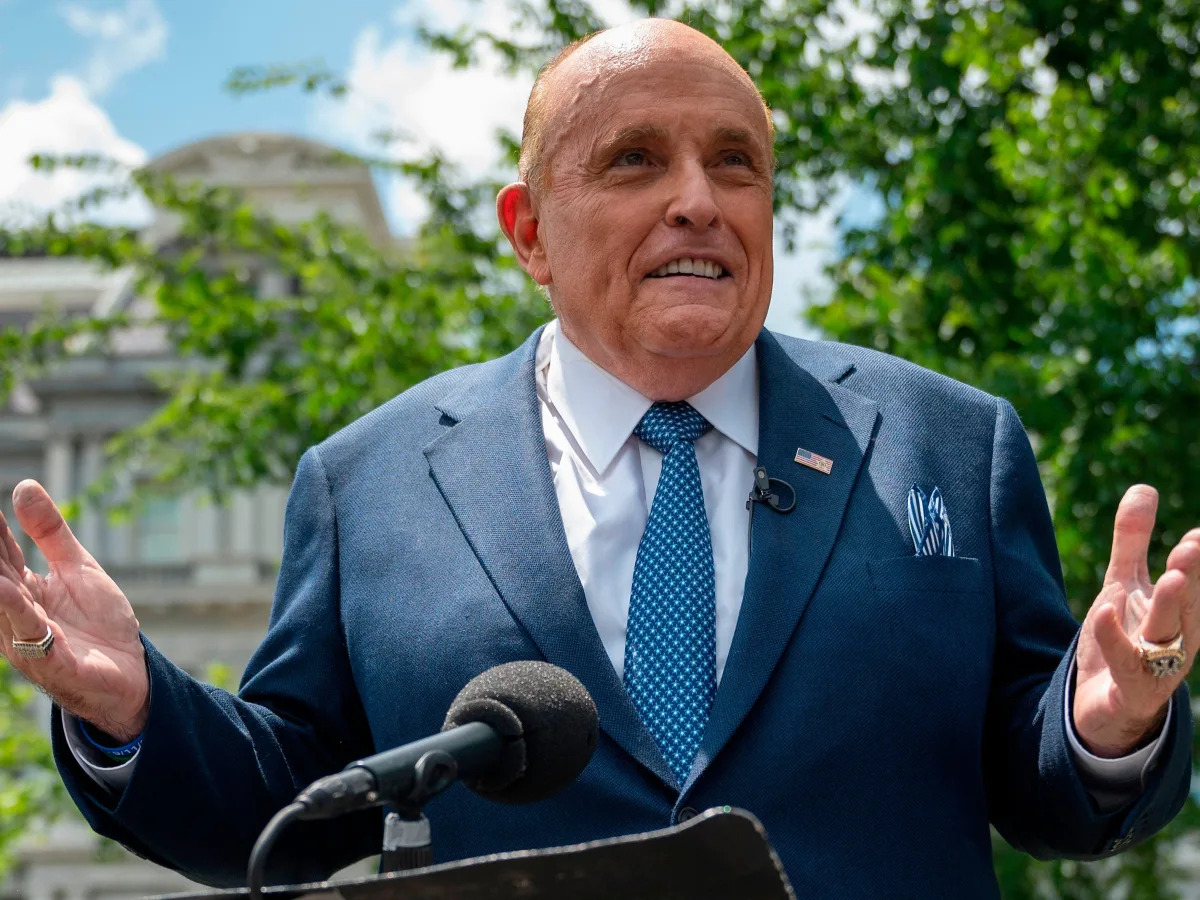 Giuliani says Trump 'had nothing to do' with Jan 6. attack and that the Democrat..