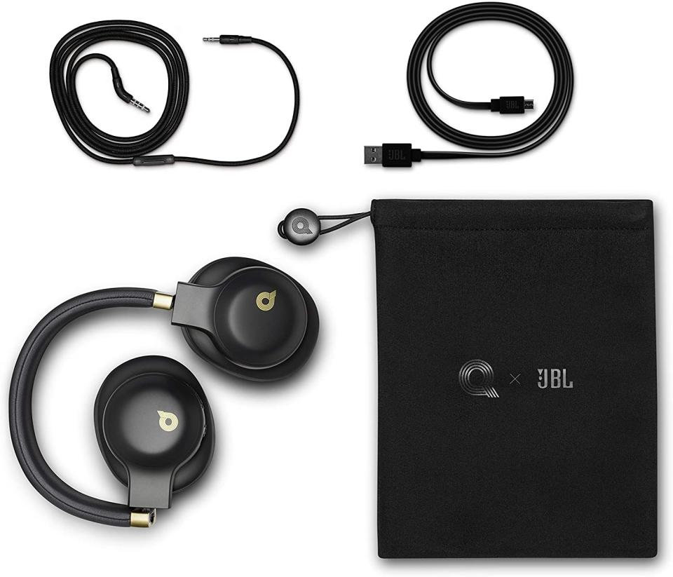 JBL E55BT Quincy Edition Wireless Over-Ear Bluetooth Headphones. Image via Amazon.