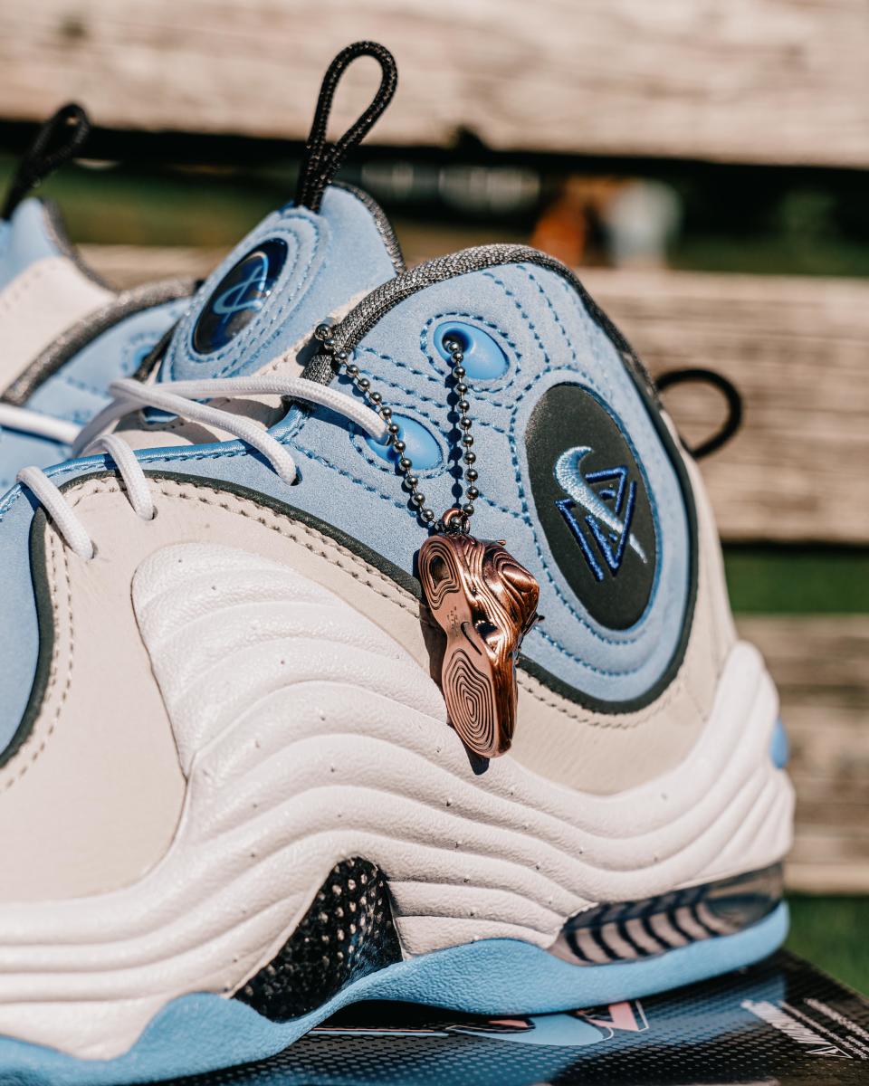 The hangtag on the Social Status x Nike Air Penny 2 collab. - Credit: Courtesy of Social Status