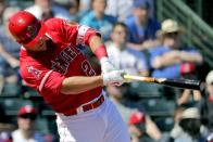 <p>Mike Trout is the best player in the world and it’s not close. Time invested in watching him is never wasted. (AP) </p>