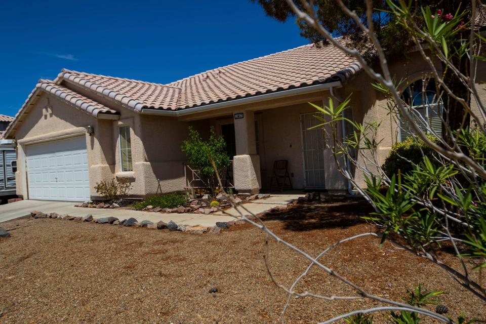 A home searched by Las Vegas police in July belonged to Davis' spouse.