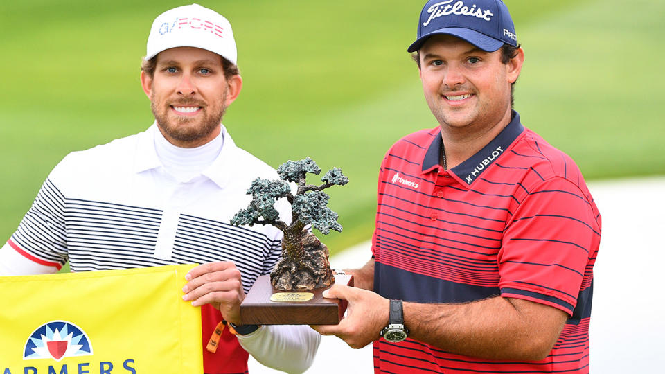 Patrick Reed, pictured here after winning the Farmers Insurance Open.