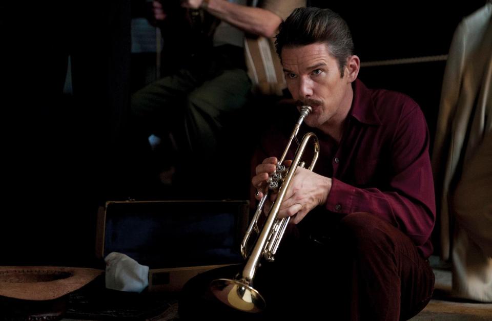 pmp511 prod db © new real films lumanity productions black hangar studios creation film and television dr born to be blue de robert budreau 2015 cangbusa avec ethan hawke biopic, biographie, chet baker, musicien, jazz, tompettiste