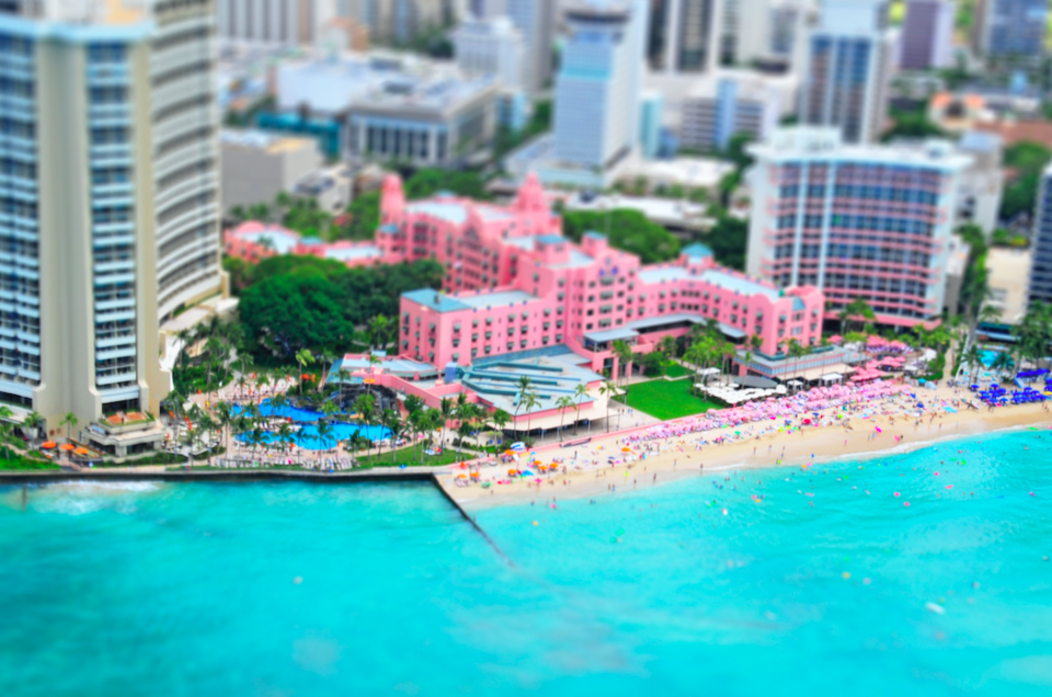 Hawaii Beach in Hawaii looks exactly like something a child would build.