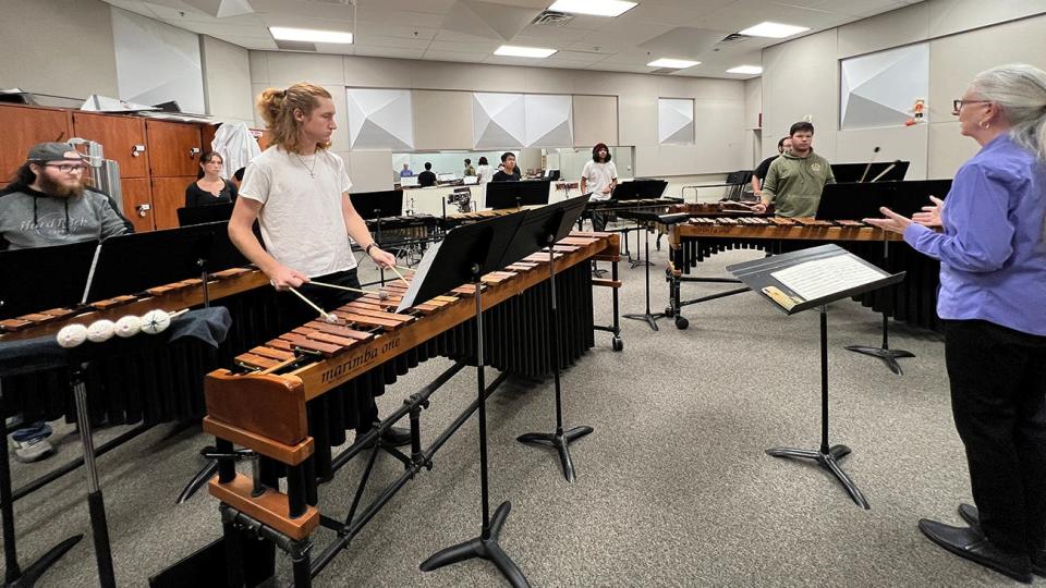 The WT Percussion Ensemble will perform Nov. 7 in Mary Moody Northen Recital Hall on the WT campus in Canyon.