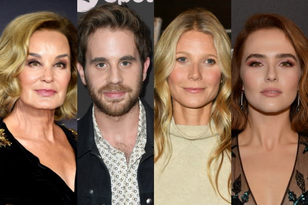 the politician jessica lange ben platt gwyneth paltrow zoey deutch