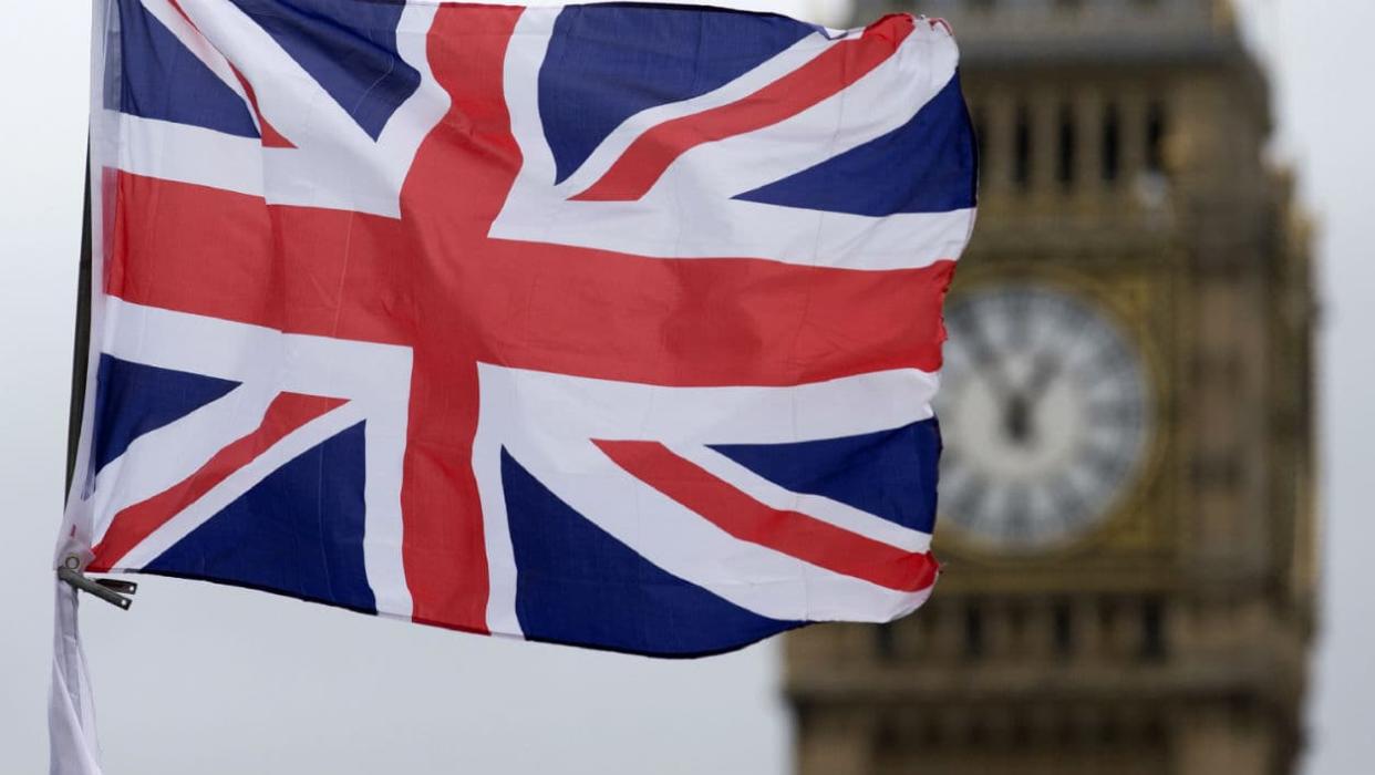 Photo de l'Union Jack prise le 22 juin 2016. - JUSTIN TALLIS - AFP