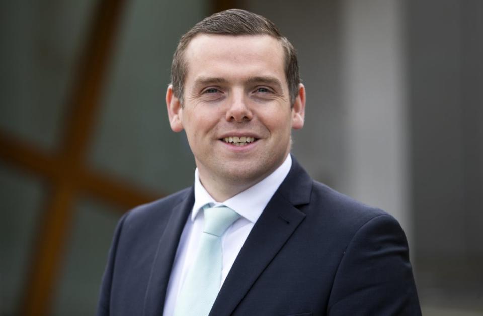 Douglas Ross said he was ‘humbled and excited’ (PA) (PA Wire)