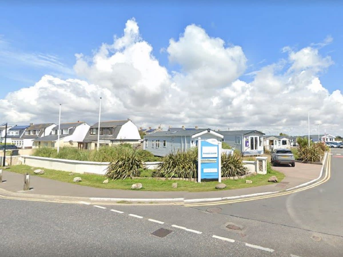 The 58-year-old man died following an altercation at a holiday park in East Sussex (Google Street View)
