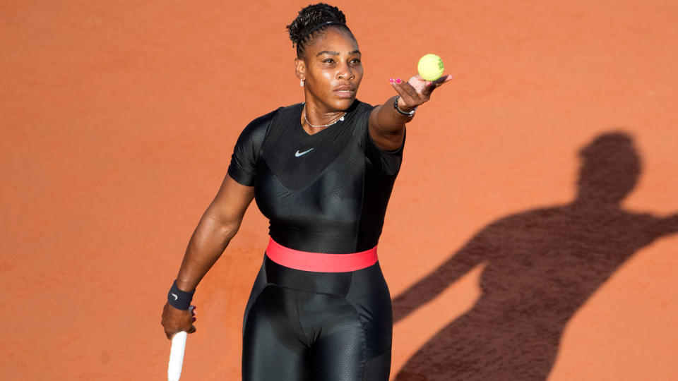 Serena Williams won’t be bringing back the catsuit. Pic: Getty