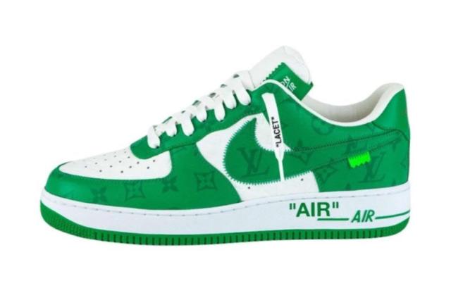 Kaufe Louis Vuitton Air Force 1 Low Virgil Abloh - White/Green