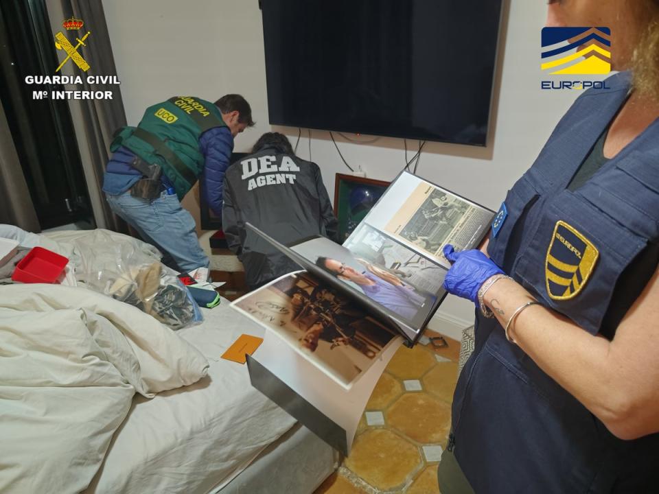 Different police forces united to smash the drug operation (Guardia Civil)