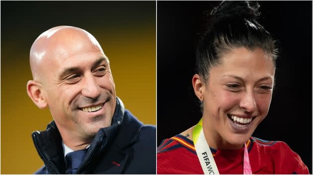 Reacción violenta después de que ejecutivo del fútbol español besara a jugador de la Copa del Mundo en la ceremonia de entrega de medallas