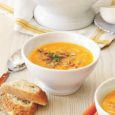 2. Pumpkin-Acorn Squash Soup