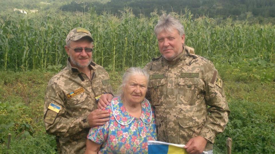 Aleksandr Osadchy and his mother (Aleksandr Osadchy)