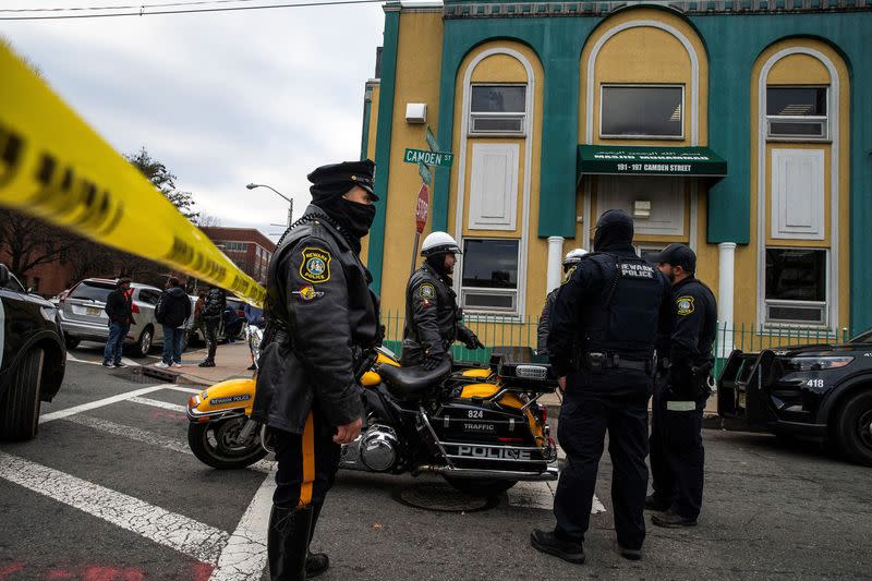 Imam Hassan Sharif shot outside the Masjid Muhammad-Newark mosque in Newark New Jersey