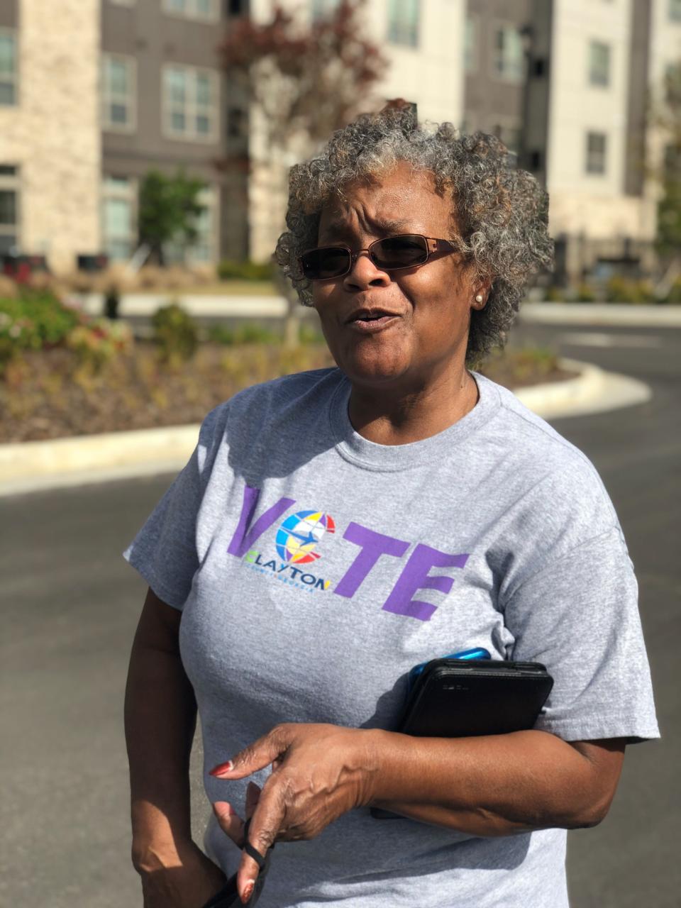 Delores Williams of Clayton County, Ga., moved to the county from Brooklyn, N.Y., 35 years ago. “Clayton is a very different place now than when I moved here," she says.