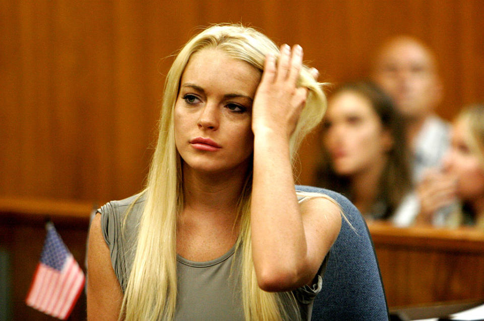 Lohan Lindsay Prob Hearing