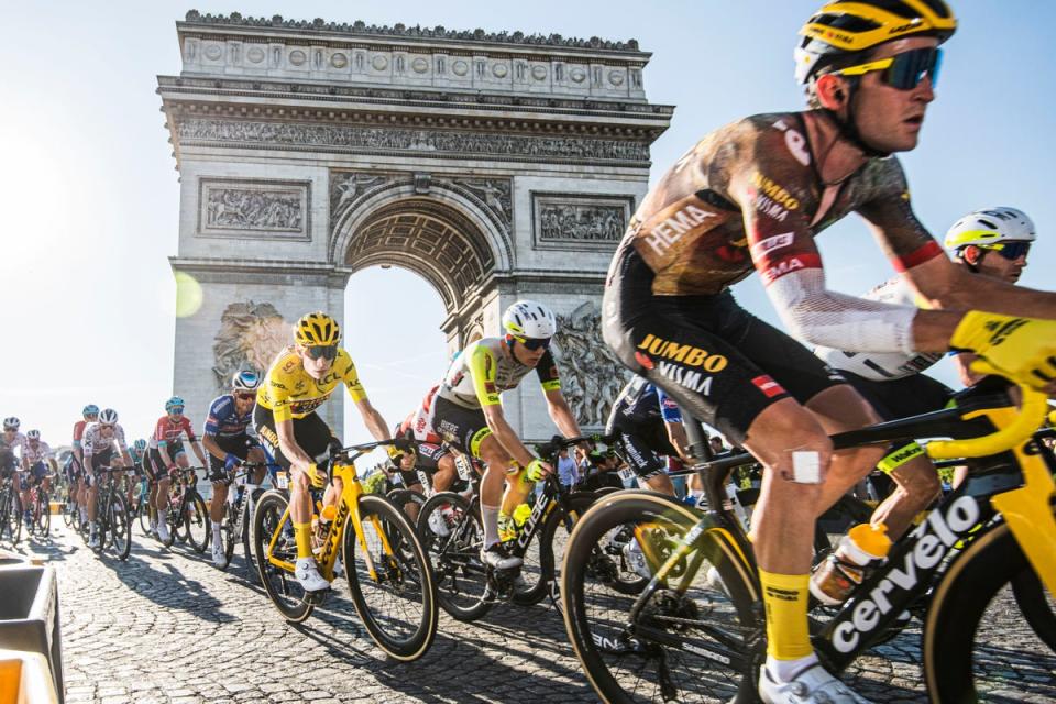 Stage 21 of the Tour de France 2022 (A.S.O./Charly Lopez)