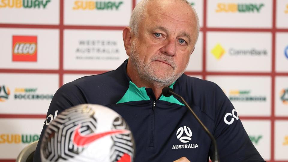 Australia Socceroos Press Conference & Training Session