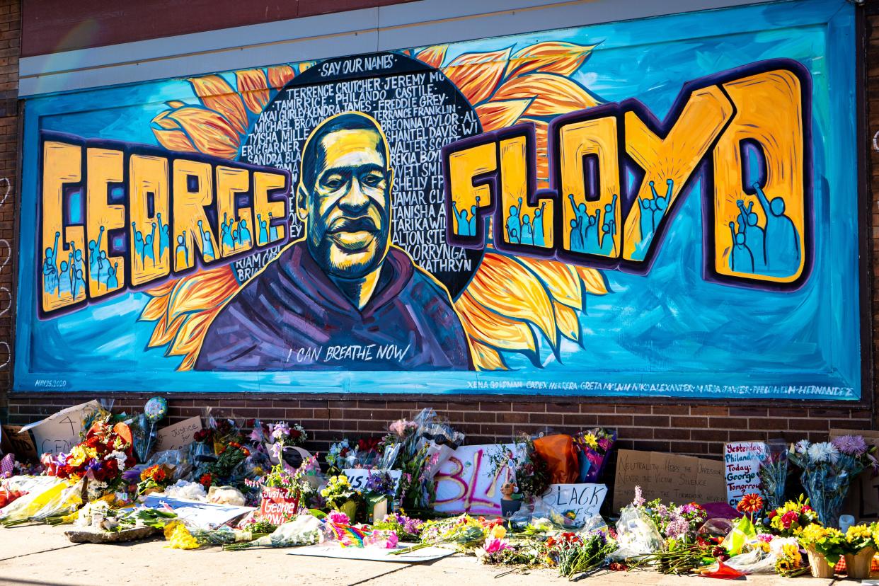 <p>It has been a year since the death of George Floyd</p> (Alamy/PA)