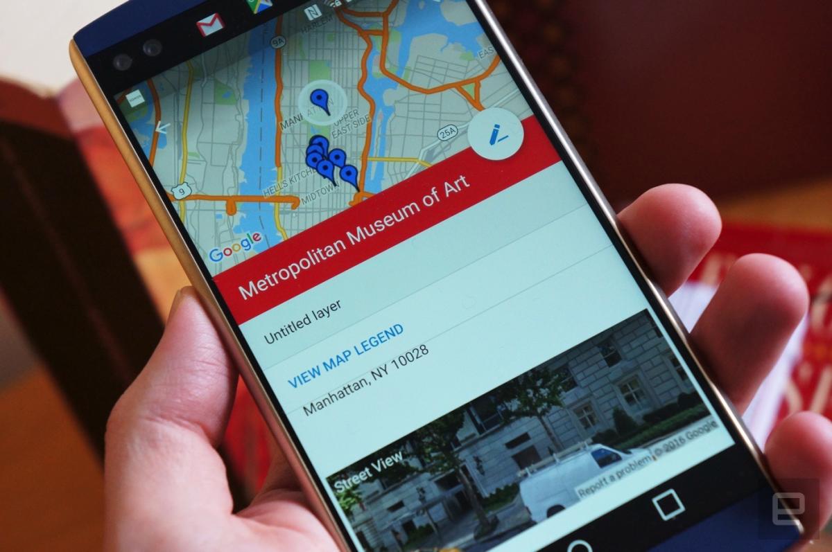 Google gives My Maps for Android a much-needed revamp