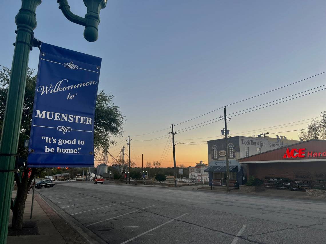 Signs in downtown Muesnter.