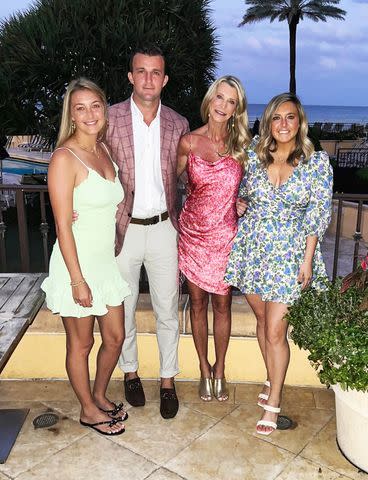 <p>Joan Vassos/Instagram</p> Joan Vassos' with her son Luke and her daughters Allison and Erica.