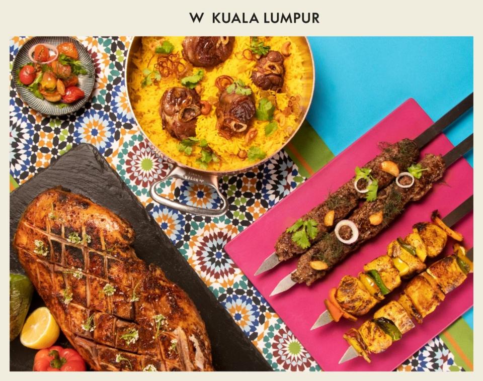 W Kuala Lumpur - Promotional poster of food spread