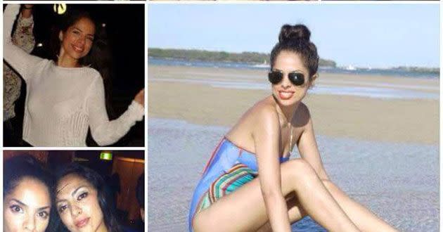 Eva Sarmonika died while on holiday with her boyfriend in Mexico. Source: Facebook