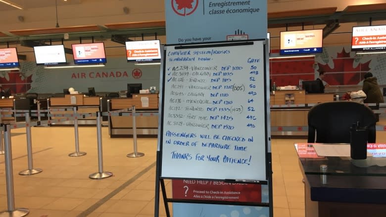 Air Canada software outage briefly halts computerized check-ins