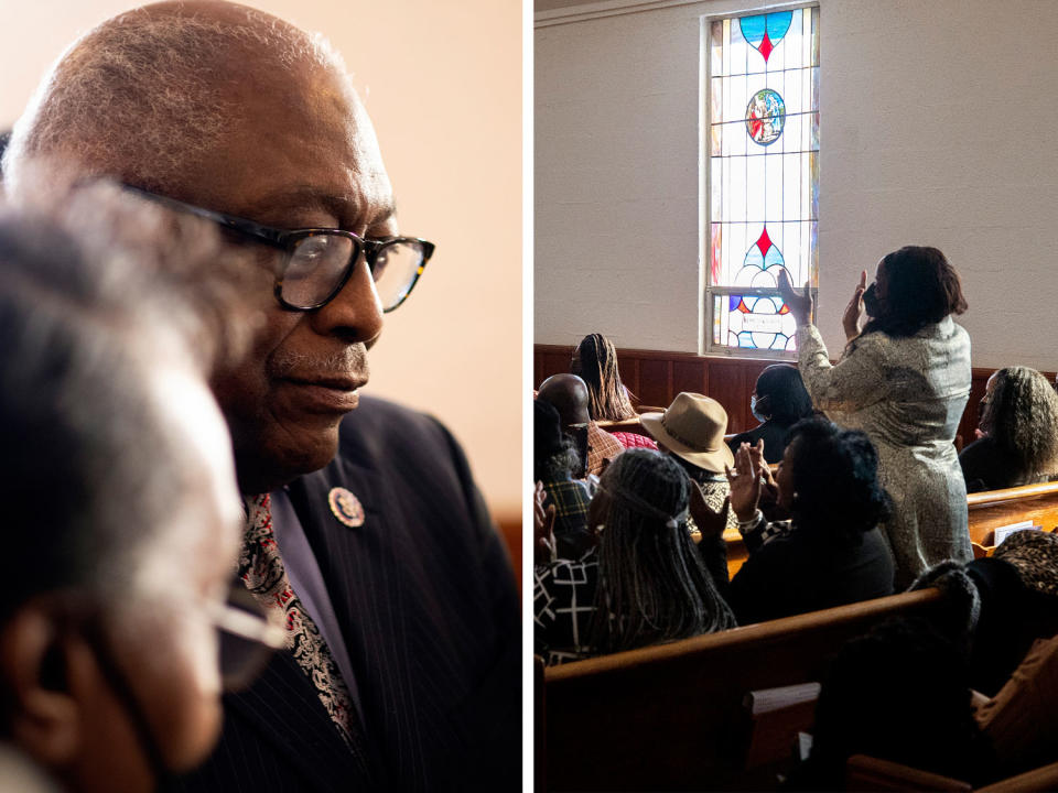 Rep. Jim Clyburn, D-S.C., (Gavin McIntyre for NBC News)