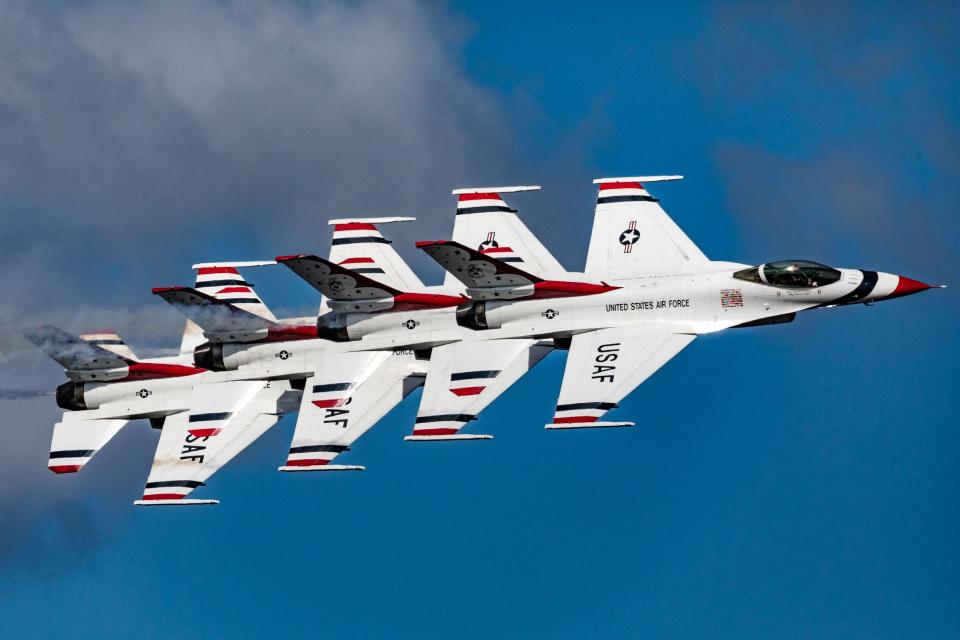 The 2023 Orlando Air Show at Orlando Sanford International Airport.