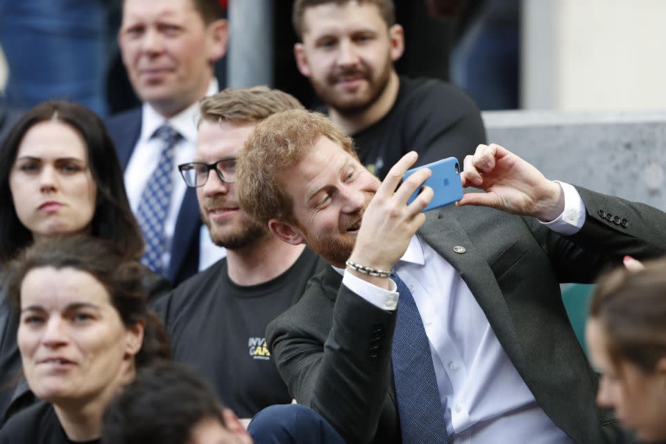 Prince Harry is said to have had a secret Facebook account when he was younger. Photo: Getty Images