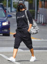 <p>Eva Longoria wears a "feminist" sweater in celebration of International Women's Day while out shopping on Monday in Beverly Hills.</p>