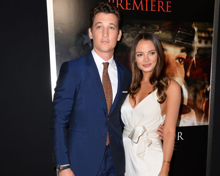 Miles Teller Keleigh Sperry engagement