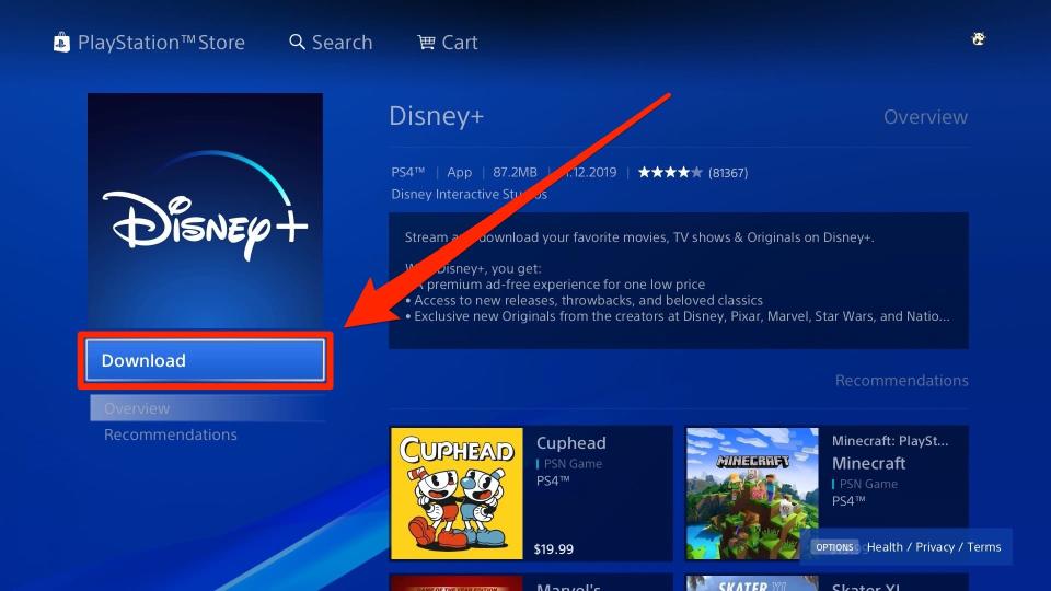 Is Disney Plus on PS4   5