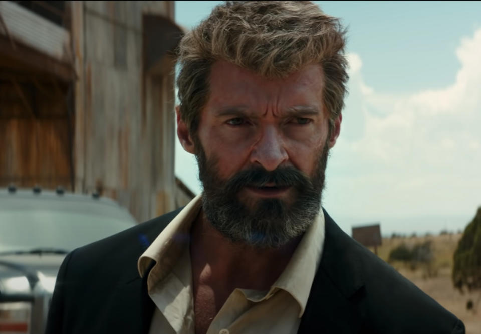 Hugh Jackman as Logan in the titular film